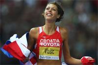 Blanka Vlasic wins gold at the World Indoor Championships