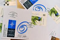 Stamp exhibition looks at NATO's 60 years of history